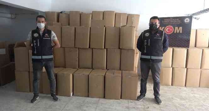 1,5 ton kaçak tütün ile yakalanan 3 şüpheli serbest bırakıldı