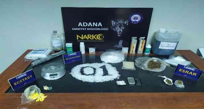 Adana’da uyuşturucu operasyonuna 1 tutuklama