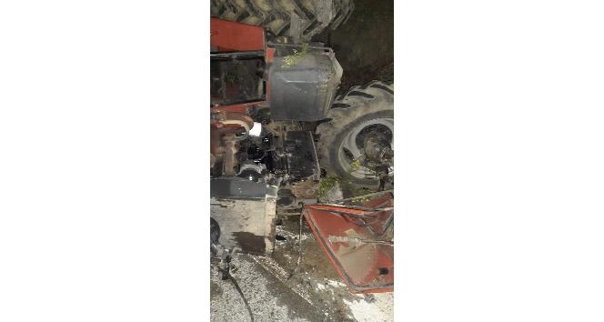 Hatay’da traktör devrildi: 3 yaralı