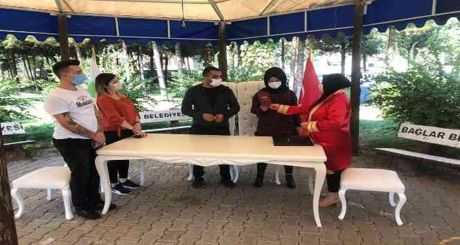 Bağlar’da 9 ayda 915 nikah işlemi