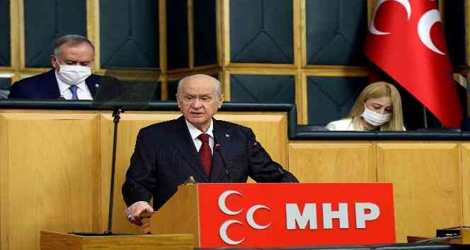 MHP Genel Başkanı Bahçeli: “Kılıçdaroğlu, ‘onlar bize mi saldıracaklar’ dediğin PKK/YPG’li şerefsizler vatan evlatlarının kanına girmişlerdir”