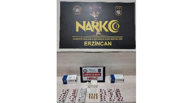 Erzincan’da uyuşturucu satıcılarına yönelik operasyonda gözaltına alınan 7 şüpheliden 3’ü tutuklandı