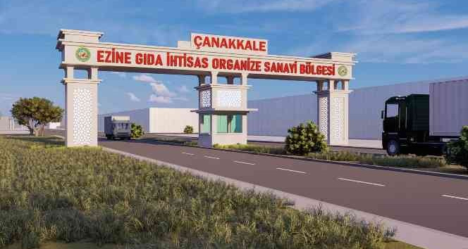 Ezine Gıda OSB, giriş takı yapımı için ihaleye çıkıyor