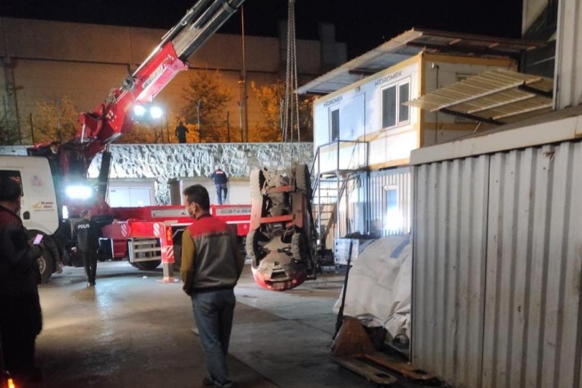 Sincan’da Forklift’in altında kalan işçi hayatını kaybetti