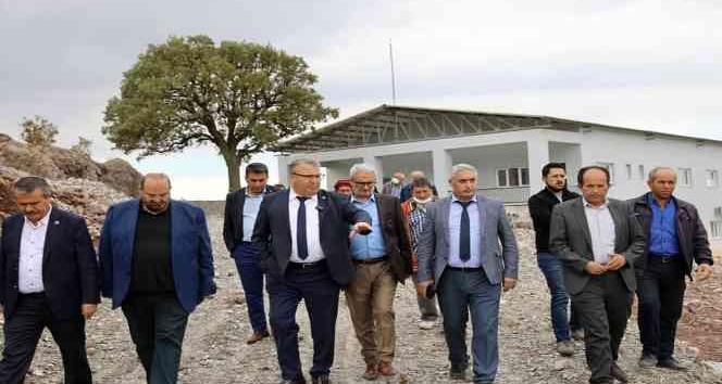 Başkan Çerçi Pelitalan ve Maldan’da yatırımları inceledi