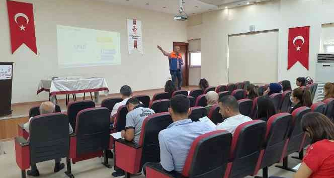 Kilis’te Afete hazırlık eğitimi