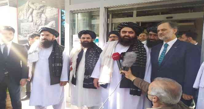 Taliban heyeti Kızılay’ı ziyaret etti