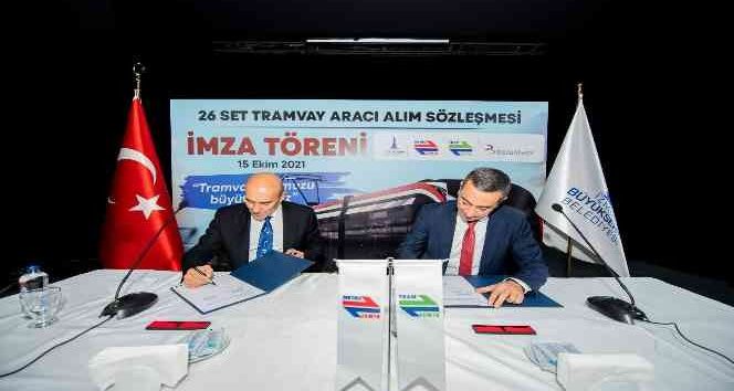 İzmir Tramvayı için 750 milyon TL’lik dev imza