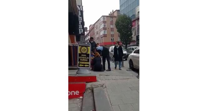 Arnavutköy’de yapılan dilenci operasyonunda zabıta şefkati