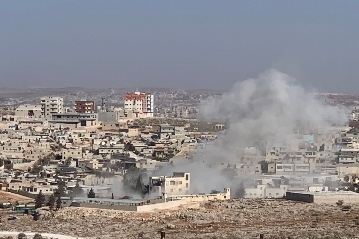Esad rejimi İdlib&#039;i vurdu: 3 ölü, 10 yaralı