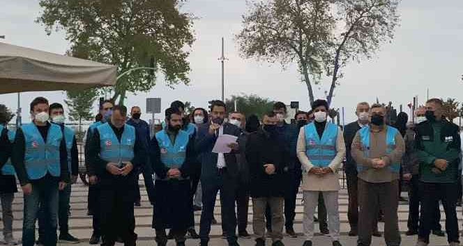 TÜGVA’lı gençlerden İBB’ye tepki