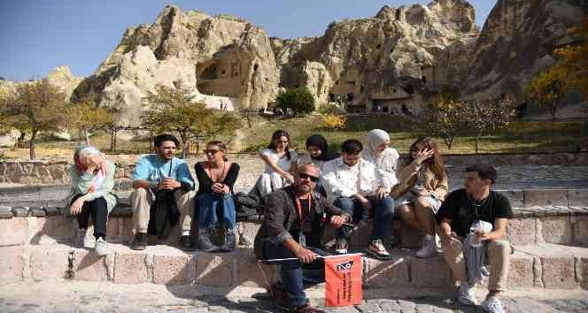 Erasmus Days öğrencileri Kapadokya’ya hayran kaldı
