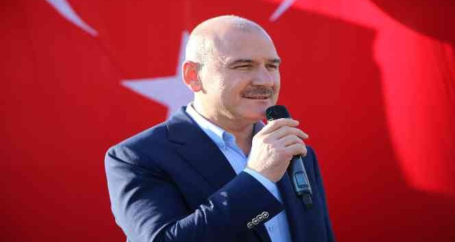 Bakan Soylu: "Amacımız, vatandaşımızın daha huzur ve güven içerisinde yaşamasını temin etmektir"
