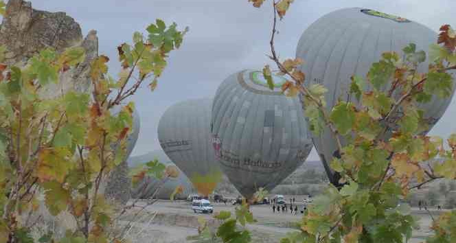 Kapadokya’da sonbahar güzelliği