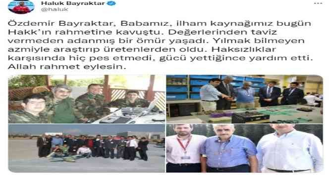 Selçuk Bayraktar ve Haluk Bayraktar’ın babası Özdemir Bayraktar hayatını kaybetti
