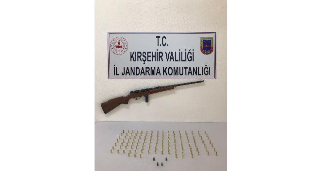 Kırşehir’de saldırı tüfeği ele geçirildi