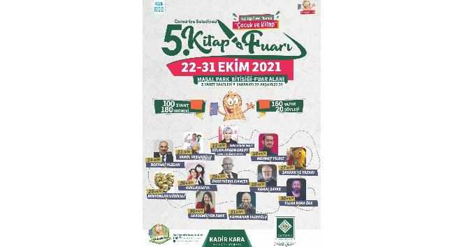 Osmaniye’de 5. Kitap Fuarı cuma günü kapılarını açıyor