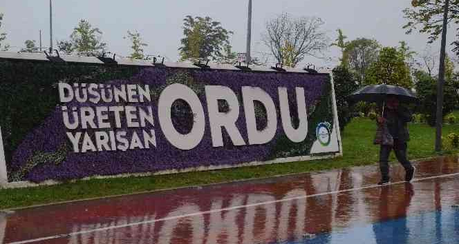 Ordu’da sağanak