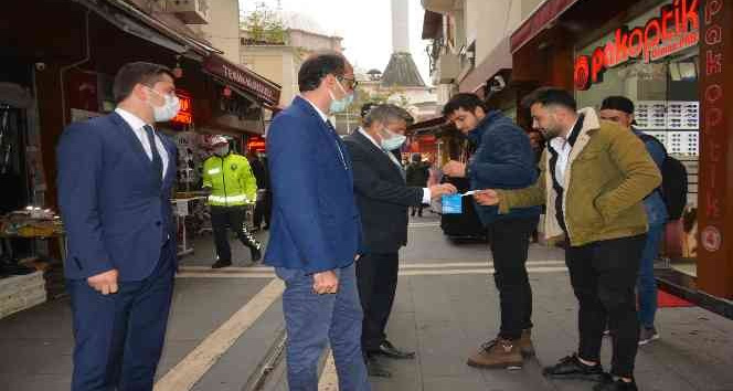 Kaymakam Işık’tan denetim: “Pandemi bitmedi dikkatli olalım”