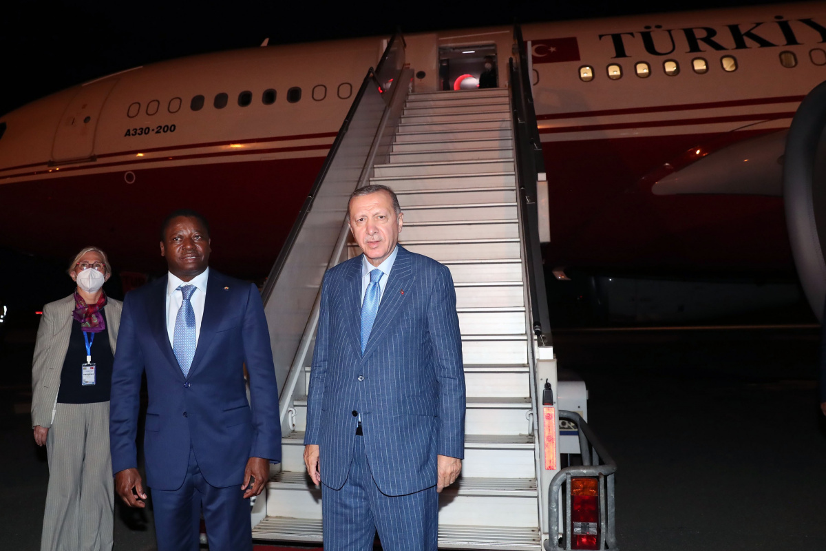 Cumhurbaşkanı Erdoğan, Togo’dan ayrıldı