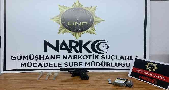 Gümüşhane’de uyuşturucu operasyonu