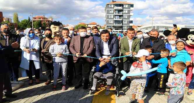 Umut parkı, Başkan Çakın’ın katılımıyla açıldı
