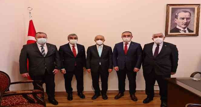 Kilis heyeti Bakan Elvan ile bir araya geldi