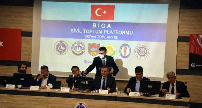 Biga´da 152.STP toplantısı yapıldı