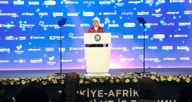 Emine Erdoğan: Afrika ile ekonomik ilişkilerimizde önemli bir yol kat ettik