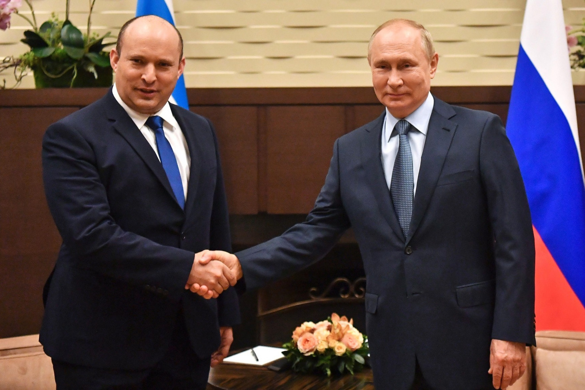 Putin, ilk kez İsrail Başbakanı Naftali Bennet&#039;i kabul etti