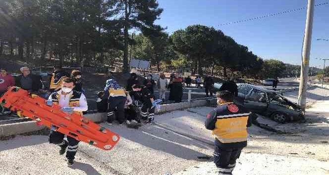 Burdur’da trafik kazası: 1 ölü, 3 yaralı