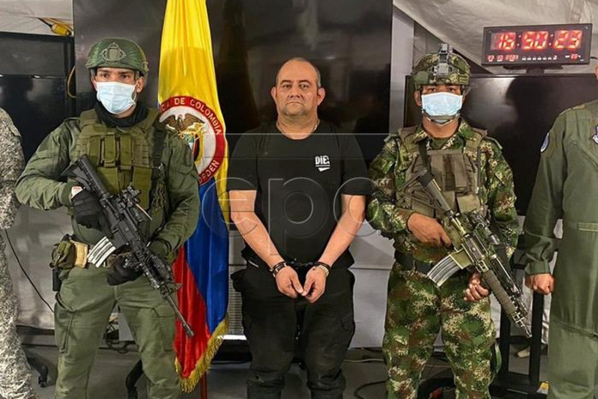 Kolombiya’nın en çok aranan uyuşturucu satıcısı Otoniel yakalandı