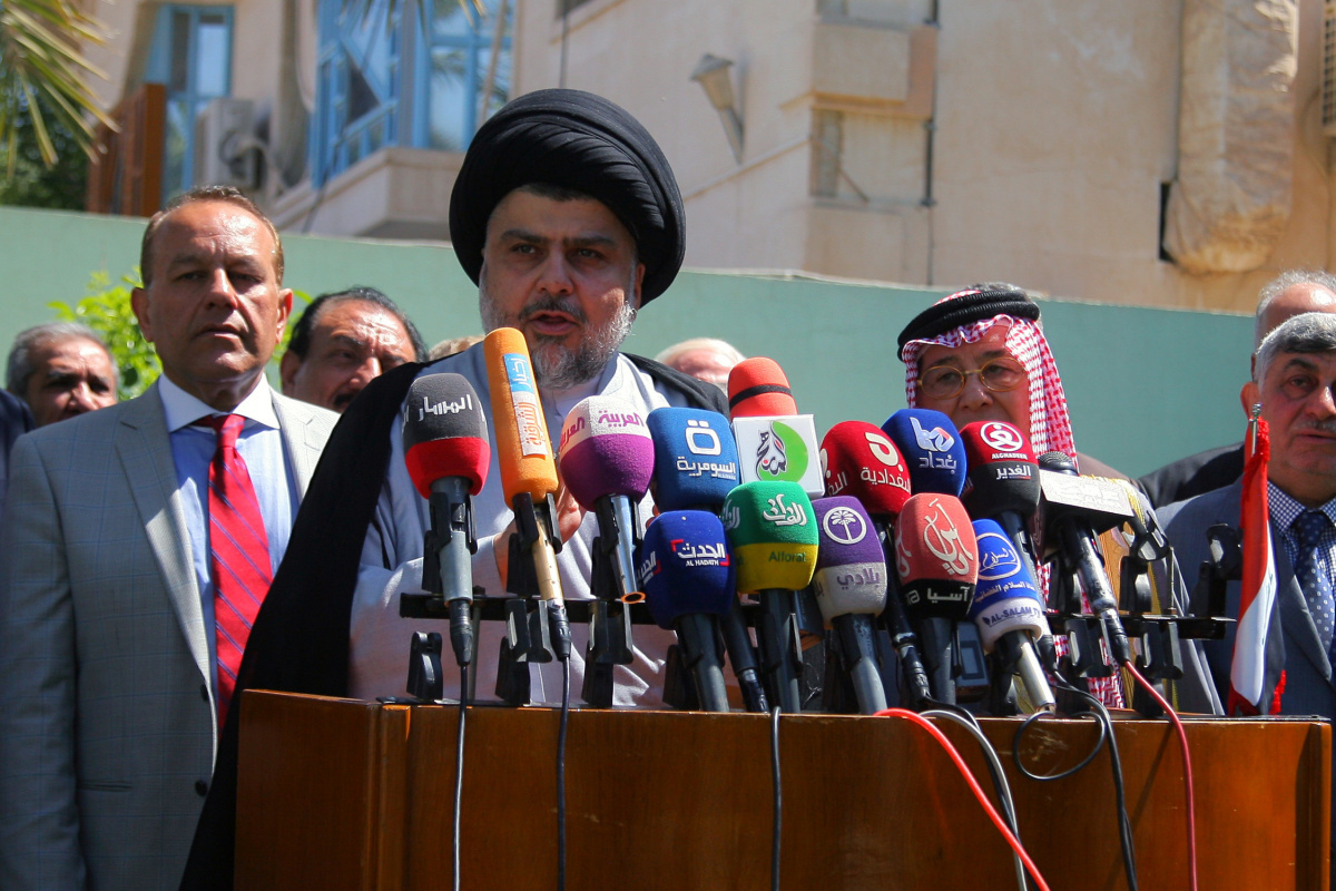 Irak’taki seçimlerin galibi olan Sadr: &#039;Hükümet kurma sürecine kimsenin müdahalesine izin vermeyeceğiz&#039;