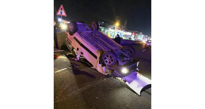 Altınova’da trafik kazası: 3 yaralı