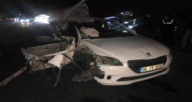 Belediye başkanının içinde olduğu otomobil kaza yaptı: 1 ölü, 2 yaralı