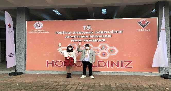 TÜBİTAK 2204-B Ortaokul Öğrencileri Araştırma Projeleri Final Yarışması’nda 2 derece