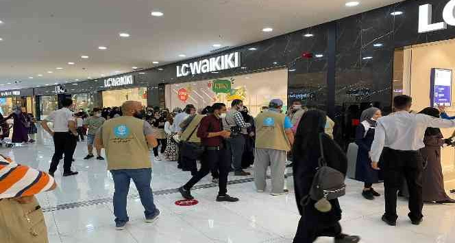 Mardin’in en büyük alışveriş merkezinde çocuklar, unutulmayacak bir gün geçirdi