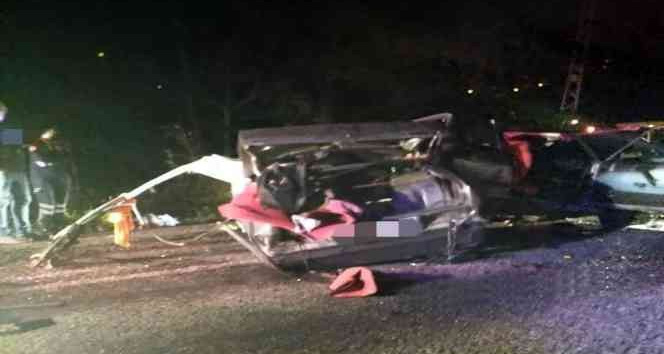 Giresun’da kamyonet ile otomobil çarpıştı: 1 ölü, 5 yaralı