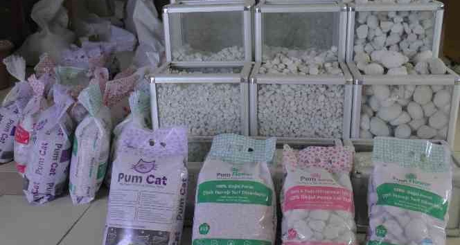 Beyaz altın olarak tabir edilen "bims" madenine talep her geçen gün artıyor