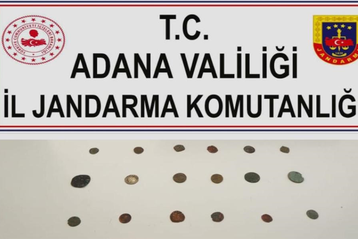 Adana&#039;da tarihi eser operasyonu