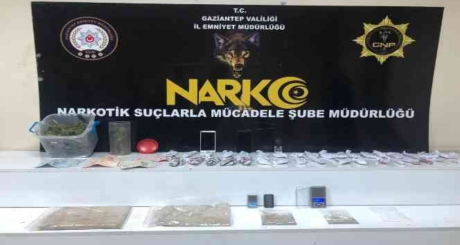 Gaziantep’te 1.5 kilo eroin yakalandı