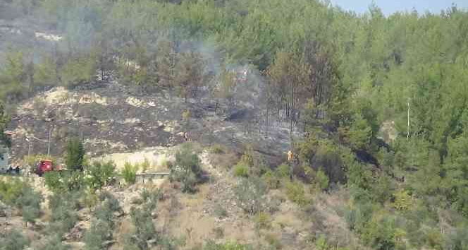 Osmaniye’de çıkan orman yangını büyümeden söndürüldü