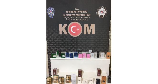 Kırıkkale’de kaçak parfüm operasyonu: 1 gözaltı