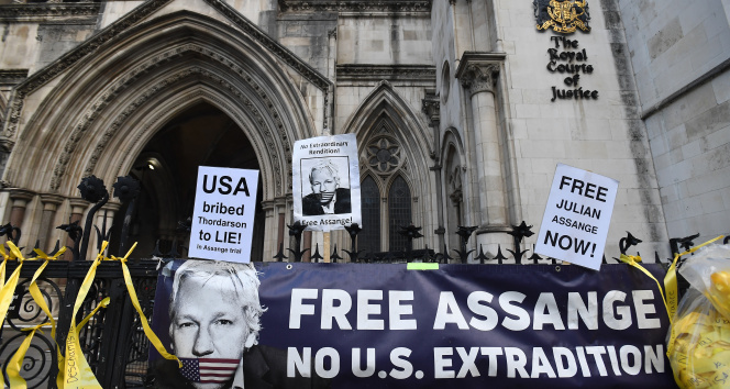 İngilteredeki Assangeın ABDye iadesi ile alakalı temyiz duruşması ikinci gününde