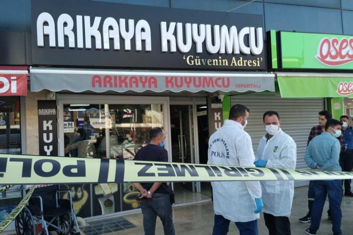 Antalya&#039;da kuyumcu soygununda cinayet