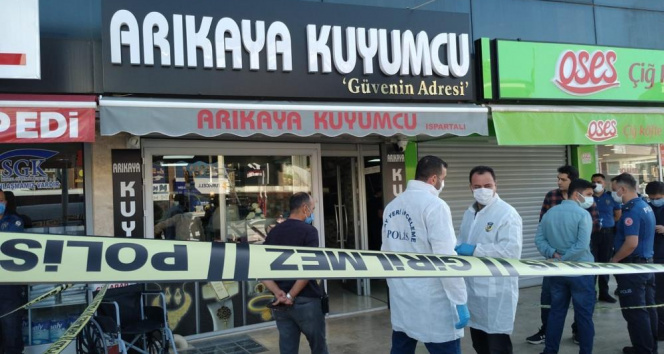 Antalyada kuyumcu soygununda cinayet