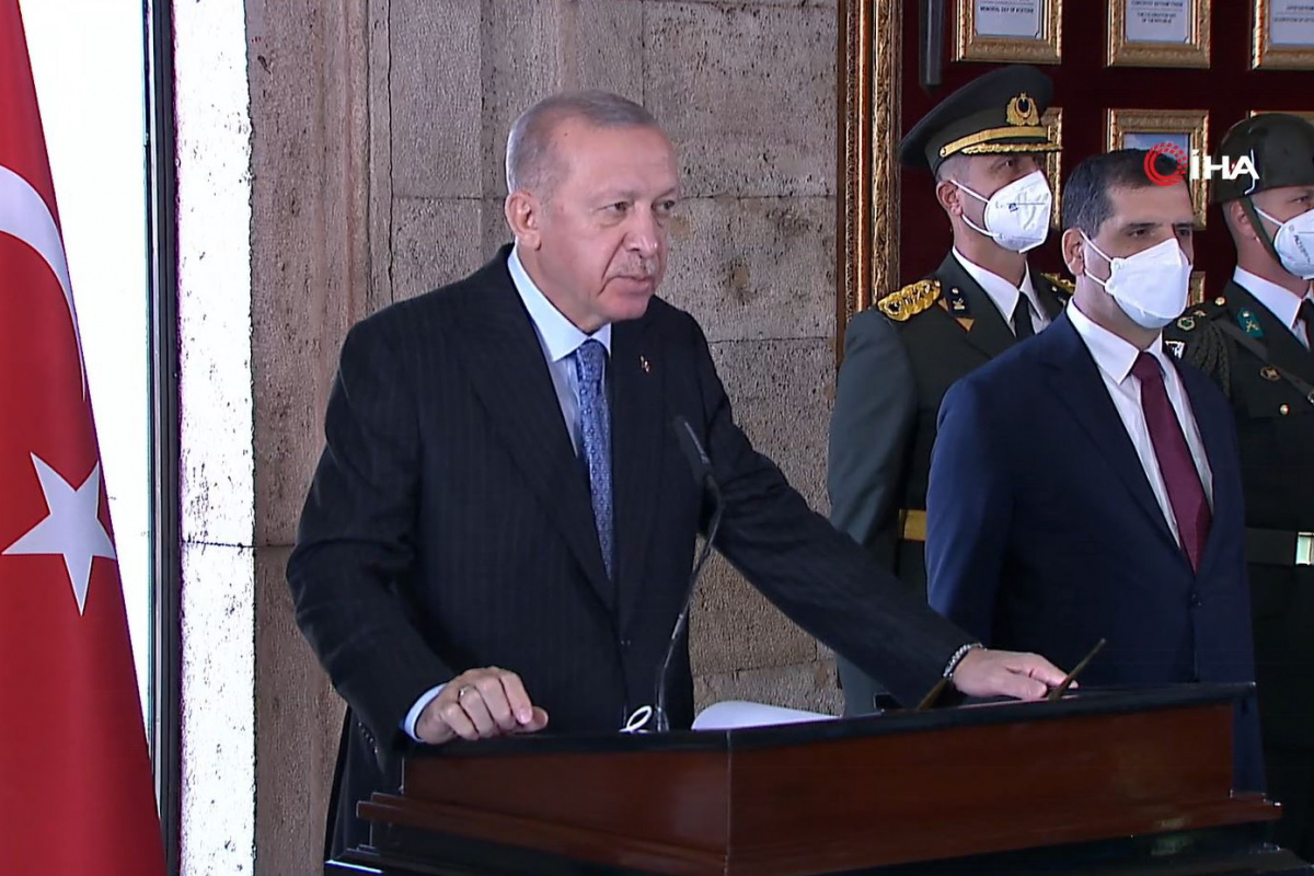 Cumhuriyetimiz 98 yaşında! Cumhurbaşkanı Erdoğan: Cumhuriyeti 2023 hedeflerine ulaştırmakta kararlıyız