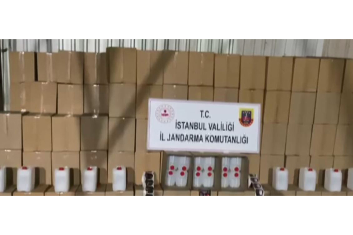 Jandarma’dan sahte içki operasyonu