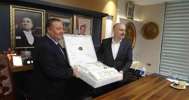 Ulaştırma ve Altyapı Bakanı Karaismailoğlu Kilis’te