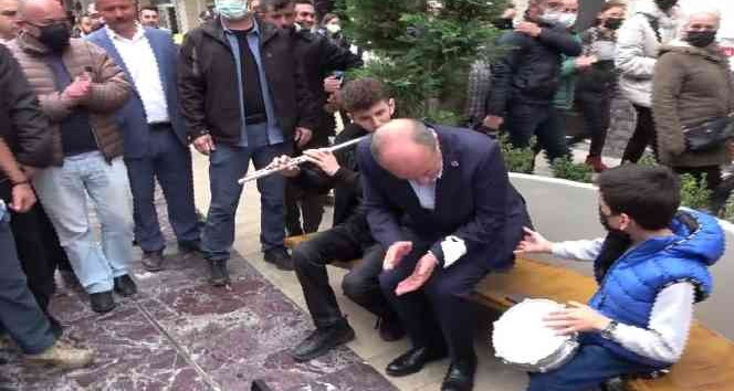 Muharrem İnce’yi ıslatan şaşkınlık